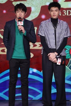 《西游伏妖篇》发布会 吴亦凡手撕林更新_产业